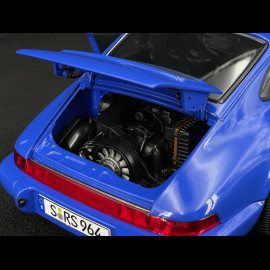 Porsche 911 Carrera RS Type 964 Cup Rims with Stickers 1992 Blue 1/12 KK Scale KKDC120244C