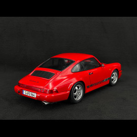 Porsche 911 Carrera RS Typ 964 Cup Felgen mit Aufklebern 1992 Rot 1/12 KK Scale KKDC120242C