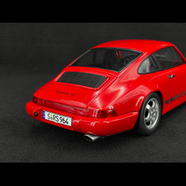 Porsche 911 Carrera RS Type 964 Cup Rims with Stickers 1992 Red 1/12 KK Scale KKDC120242C