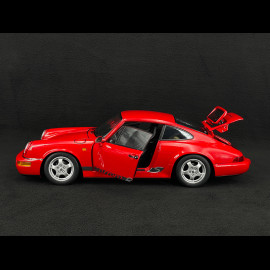 Porsche 911 Carrera RS Type 964 Cup Rims with Stickers 1992 Red 1/12 KK Scale KKDC120242C