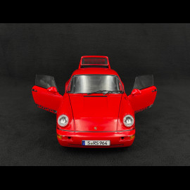 Porsche 911 Carrera RS Typ 964 Cup Felgen mit Aufklebern 1992 Rot 1/12 KK Scale KKDC120242C