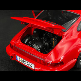 Porsche 911 Carrera RS Type 964 Cup Rims with Stickers 1992 Red 1/12 KK Scale KKDC120242C