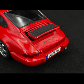 Porsche 911 Carrera RS Type 964 Cup Rims with Stickers 1992 Red 1/12 KK Scale KKDC120242C