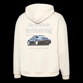 Porsche Sweatshirt Rétro Beige WAP814TFWR - unisex