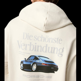 Porsche Sweatshirt Rétro Beige WAP814TFWR - unisex