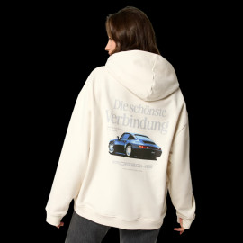 Porsche Sweatshirt Rétro Beige WAP814TFWR - unisex