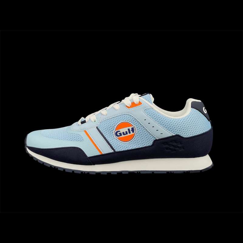 Gulf Schuh Leder und Mesh Hellblau / Marineblau GU261FWM02-125 - Unisex