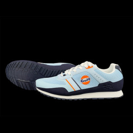 Gulf Schuh Leder und Mesh Hellblau / Marineblau GU261FWM02-125 - Unisex