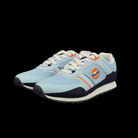 Gulf Schuh Leder und Mesh Hellblau / Marineblau GU261FWM02-125 - Unisex