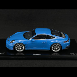 Porsche 911 S/T Typ 992 Sonderwunsch 2024 Dani Blue 1/18 Spark WAP0214220T0ST