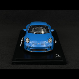 Porsche 911 S/T Typ 992 Sonderwunsch 2024 Dani Blue 1/18 Spark WAP0214220T0ST