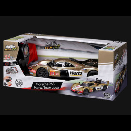 Porsche 963 Hertz Team Jota n° 38 9. 24h Le Mans 2024 R/C Funkgesteuer 1/24 Maisto Tech M82533