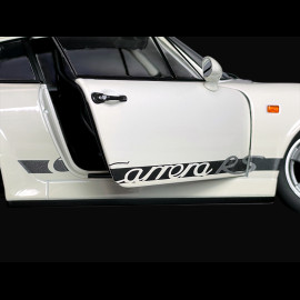 Porsche Stickers Carrera RS Grey / Silver - Set of 2