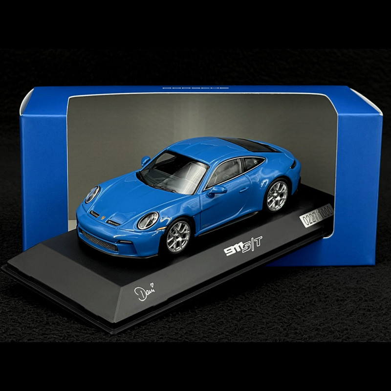 Porsche 911 S/T Typ 992 Sonderwunsch 2024 Dani Blue 1/43 Spark WAP0204210T0ST