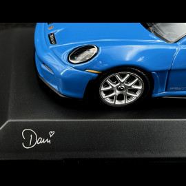 Porsche 911 S/T Type 992 Sonderwunsch 2024 Dani Blue 1/43 Spark WAP0204210T0ST