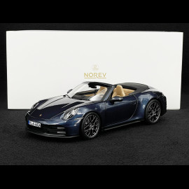 Porsche 911 Carrera S Cabriolet Type 992.2 2025 Yachting Blue Metallic 1/18 Norev 187180