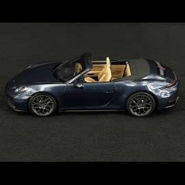 Porsche 911 Carrera S Cabriolet Type 992.2 2025 Yachting Blue Metallic 1/18 Norev 187180