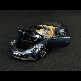 Porsche 911 Carrera S Cabriolet Type 992.2 2025 Yachting Blue Metallic 1/18 Norev 187180