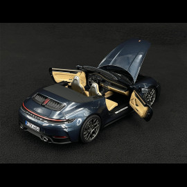 Porsche 911 Carrera S Cabriolet Type 992.2 2025 Yachting Blue Metallic 1/18 Norev 187180