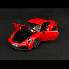 Porsche 911 Carrera GTS Typ 992.2 2025 Indischrot 1/18 Norev 187171