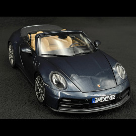 Porsche 911 Carrera S Cabriolet Type 992.2 2025 Yachting Blue Metallic 1/18 Norev 187180