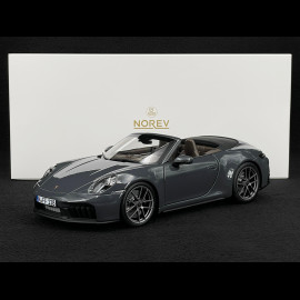 Porsche 911 Carrera GTS Cabriolet Type 992.2 2025 Slate Grey Neo 1/18 Norev 187181