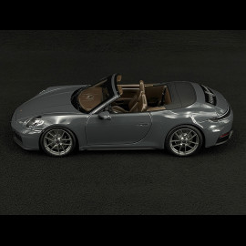 Porsche 911 Carrera GTS Cabriolet Typ 992.2 2025 Schiefergrau Neo 1/18 Norev 187181