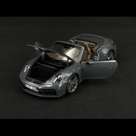 Porsche 911 Carrera GTS Cabriolet Typ 992.2 2025 Schiefergrau Neo 1/18 Norev 187181