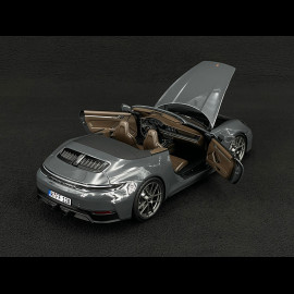 Porsche 911 Carrera GTS Cabriolet Typ 992.2 2025 Schiefergrau Neo 1/18 Norev 187181