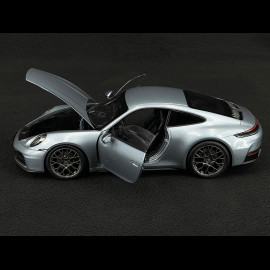 Porsche 911 Carrera Type 992.2 2025 Polar Silver 1/18 Norev 187170