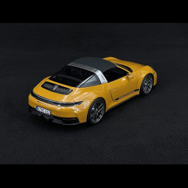 Porsche 911 Targa 4 GTS Typ 992.2 2025 Bahama Gelb 1/18 Norev 187190