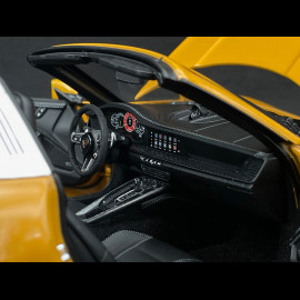 Porsche 911 Targa 4 GTS Type 992.2 2025 Bahama Yellow 1/18 Norev 187190