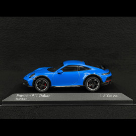 Porsche 911 Dakar Typ 992 2022 Sharkblau 1/43 Minichamps 410062072