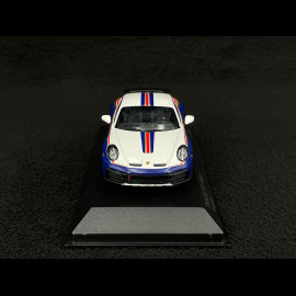 Porsche 911 Dakar Type 992 n° 953 Roughroads 2022 Gentian Blue / White 1/43 Minichamps 410062075