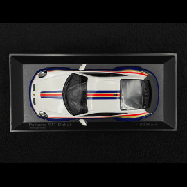 Porsche 911 Dakar Typ 992 n° 953 Roughroads 2022 Enzianblau / Weiß 1/43 Minichamps 410062075