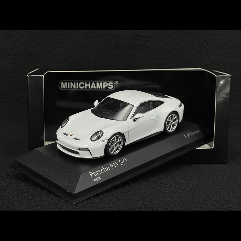 Porsche 911 S/T Type 992 2023 White 1/43 Minichamps 410063020