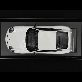 Porsche 911 GT3 RS Typ 996 2002 Weiß / Blaue Streifen 1/18 Minichamps 155062021