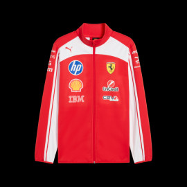 Ferrari Jacket F1 Team Leclerc / Hamilton 2026 Softshell Red Puma 701238724-001 - unisex
