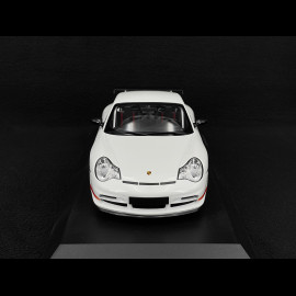 Porsche 911 GT3 RS Typ 996 2002 Weiß / Rote Streifen 1/18 Minichamps 155062020