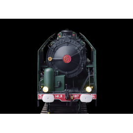 Kit Locomotive 141-R Mikado Type with Lights and Engine Sounds 1/32 Ixo Models