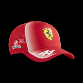 Ferrari Cap F1 Team n° 44 Lewis Hamilton 2026 Trucker Rot Puma 701241495-001 - unisex