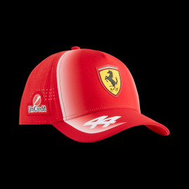 Ferrari Cap F1 Team n° 44 Lewis Hamilton 2026 Rot Puma 701241495-001 - unisex