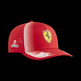 Ferrari Cap F1 Team n° 16 Charles Leclerc 2026 Rot Puma 701239022-001 - unisex
