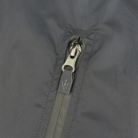 Maserati Jacket Bomber with Trident Logo Made in Italy Navy Blue - Unisex