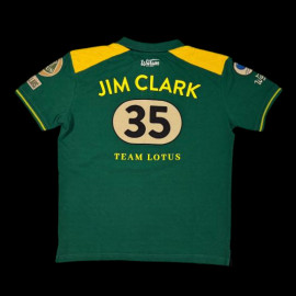 Jim Clark Poloshirt Ollon-Villars 1965 Grün Rennen - Herren