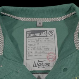 Jim Clark Poloshirt Ollon-Villars 1965 Grün Rennen - Herren