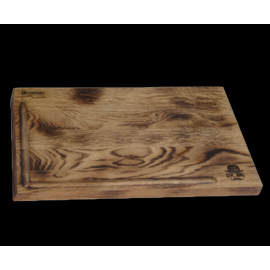 Set Messer Type 301 Design by F. A. Porsche Chef Slicer 24 cm +  Brett zum Schneiden Chroma