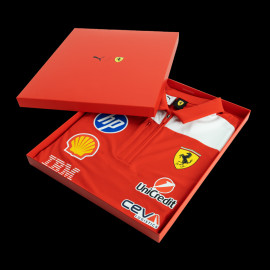 Ferrari Poloshirt F1 Team Leclerc / Hamilton 2026 Rot Puma 701243936-001 - unisex