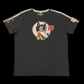 Speed ​​Wolf T-Shirt n° 13 Carbon Black - Men