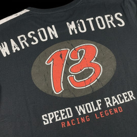 Speed ​​Wolf T-Shirt n° 13 Carbonschwarz - Herren